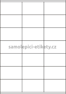 Etikety PRINT 70x41 mm bílé (balení 100 A4)