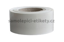Etikety na kotouči 45x69 mm polypropylenové transparentní lesklé (40/1500)