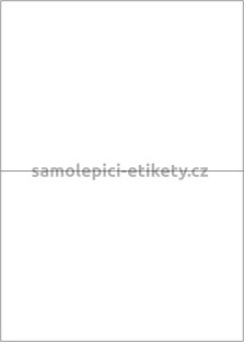 Etikety PRINT 210x148 mm (100xA4) - bílá matná polyesterová folie