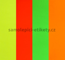 Etikety PRINT 30x297 mm barevné signální (100xA4)
